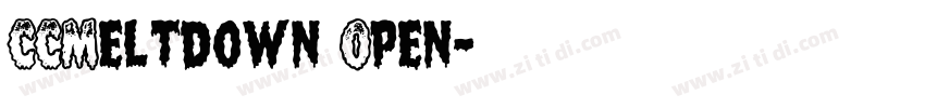 CCMeltdown Open字体转换